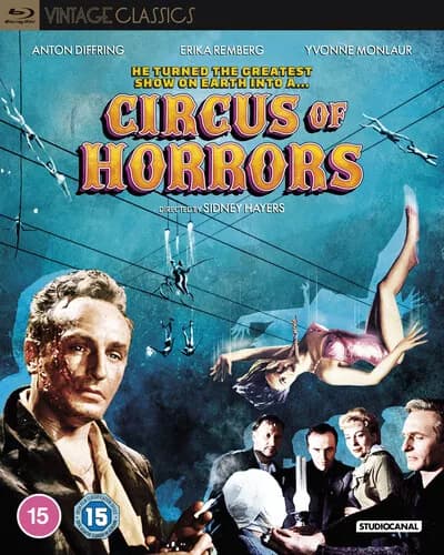 Circus of Horrors Bluray (2020) Anton Diffring, Hayers (DIR) cert 15 Brand New