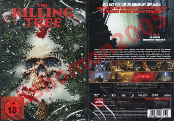 DEMONIC KILLING CHRISTMAS TREE DVD (2022)