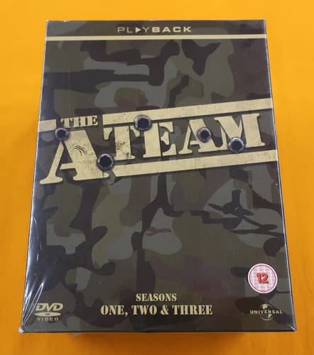 The A-Team: Sesong 1-3 (DVD Box Set) - 17 disker