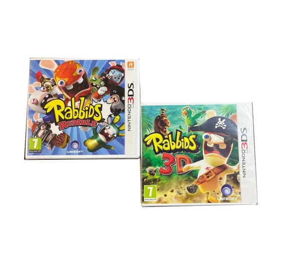 Rabbids 3D /3DS Brand New