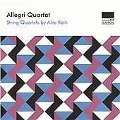 Allegri Quartet : Alec Roth: String Quartets CD Pre-Owned