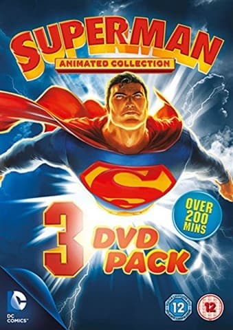 Superman Animated Triple Pack (12) DVD