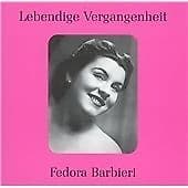Fedora Barbieri : Various Composers CD Pre-Owned