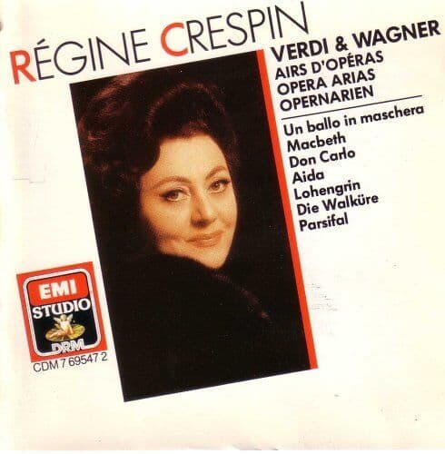 Richard Wagner : Verdi & Wagner Opera Arias CD Pre-Owned