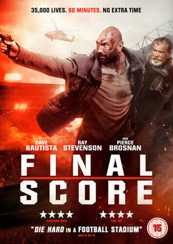 Final Score DVD (2018) Dave Bautista, Mann (DIR) Cert 15 Pre-Owned Region 2