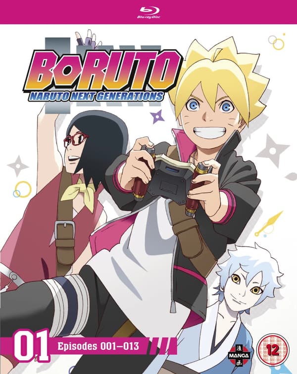 Boruto Naruto Next Generations: Set 1 [12] Bluray Brand New