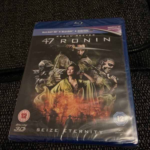 47 Ronin Blu Ray 3d , 2d #18 Brand New