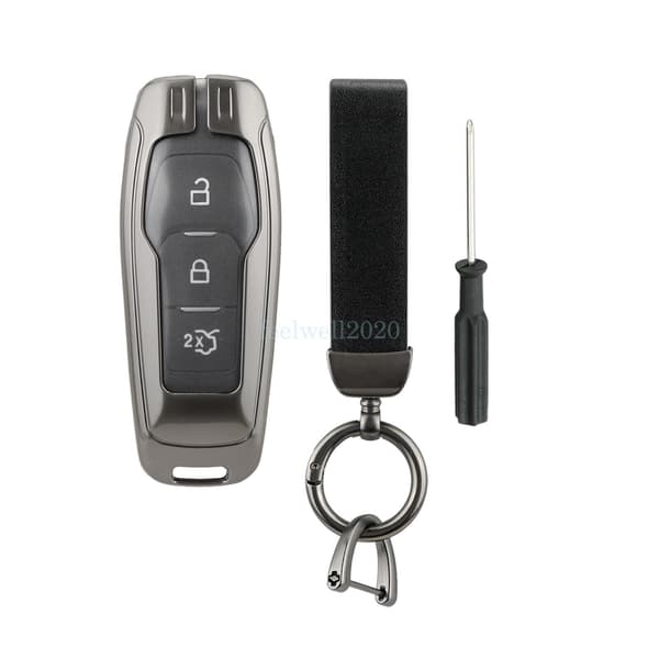 For Ford Edge Galaxy S-Max 2015 2016 2017 2018 Samrt Remote Key Fob Case Cover