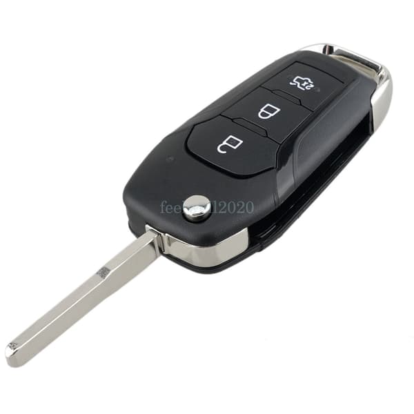 3 Button 433MHz Remote Key ID47 ID49 Chip For Ford Transit Custom MK8 Connect