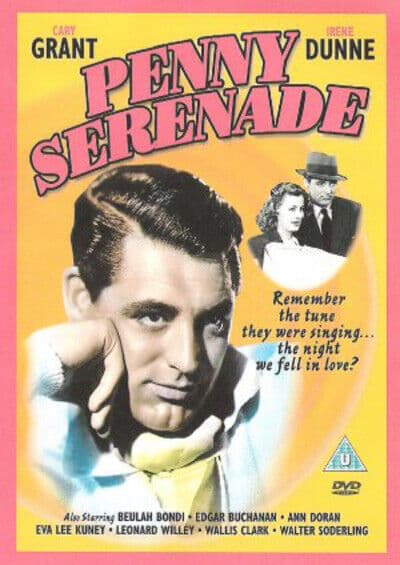 Penny Serenade DVD Cary Grant, Stevens (DIR) Cert U Pre-Owned Region 2