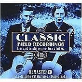 Various Artists : Classic Field Recordings CD 4 discs (2010)
