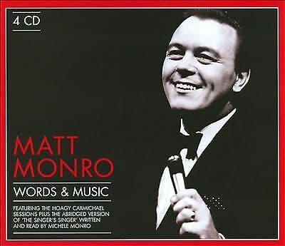 Matt Monro : Words and Music CD Box Set 4 discs (2011) Pre-Owned