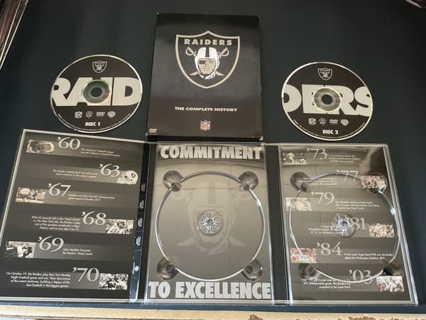 NFL Raiders – The Complete History DVD (2004)