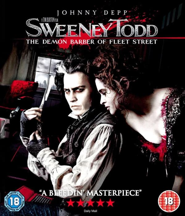Sweeney Todd BluRay Brand New