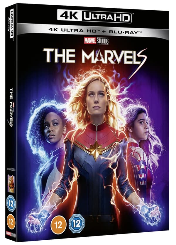 Marvel Studios The Marvels [BLURAY] Brand New