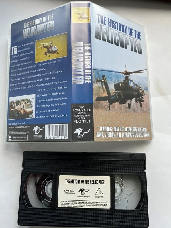Flyhistorie: Helikopterens Historie DVD