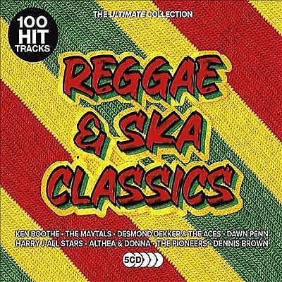Various Artists : Ultimate Reggae & Ska Classics CD Box Set 5 discs (2022)