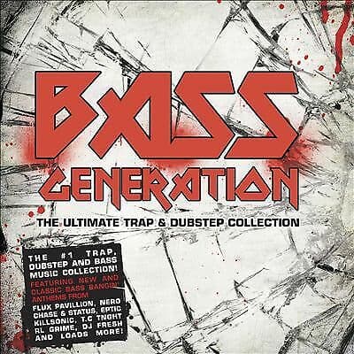 Various Artists : Bass Generation: The Ultimate Trap & Dubstep Collection CD 2 Pre-Owned