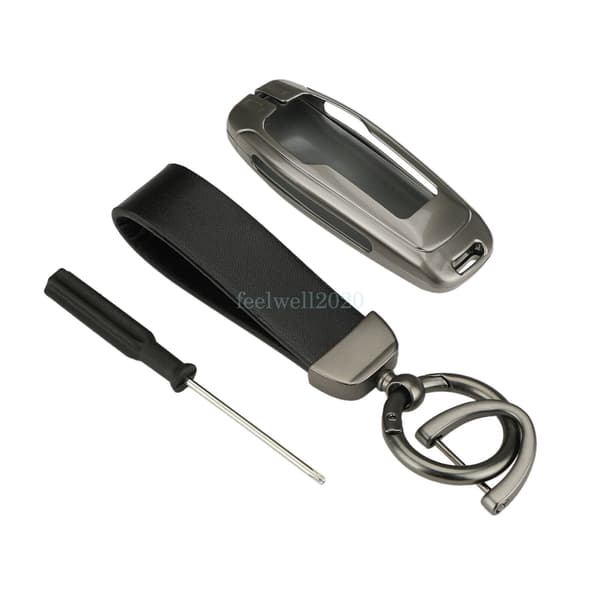 For Ford Edge Galaxy S-Max 2015 2016 2017 2018 Samrt Remote Key Fob Case Cover