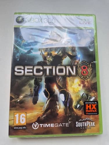 Section 8 Microsoft Xbox 360 Brand New