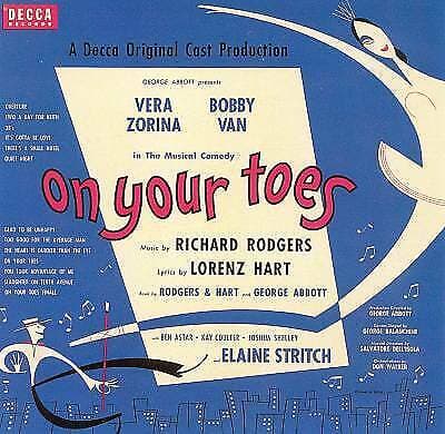 Original Cast : On Your Toes CD Pre-Owned