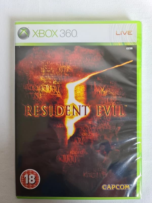 RESIDENT EVIL 5 MICROSOFT XBOX 360 Brand New