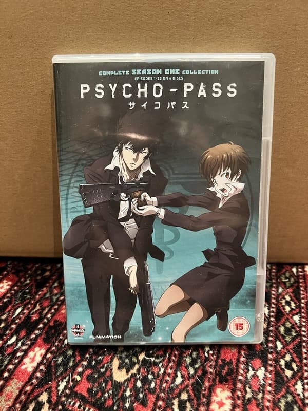 Psycho-Pass Sæson 1 & 2 Engelsk Dub DVD