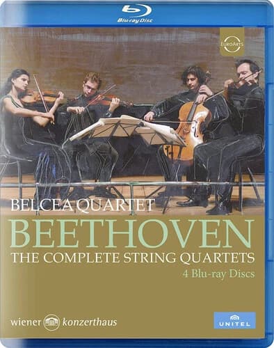 Belcea Quartet: Beethoven The Complete String Quartets Bluray (2020) Ludwig Brand New