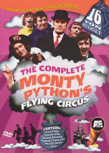 Monty Python 16 Ton Mega Set – DVD (1969, Brugt, Region 2)