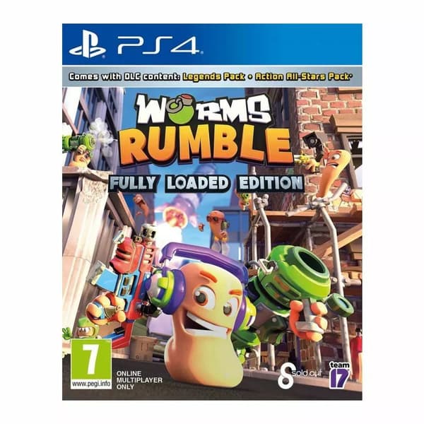 Worms Rumble Fully Loaded Edition PS4 Brand New