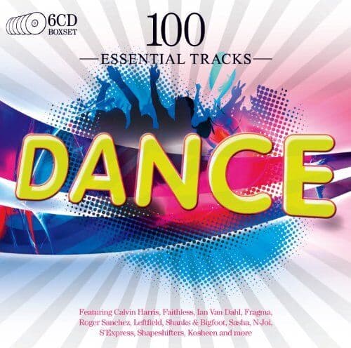 Various Artists : 100 Essential Dance Hits CD Box Set 6 discs (2010) Pre-Owned