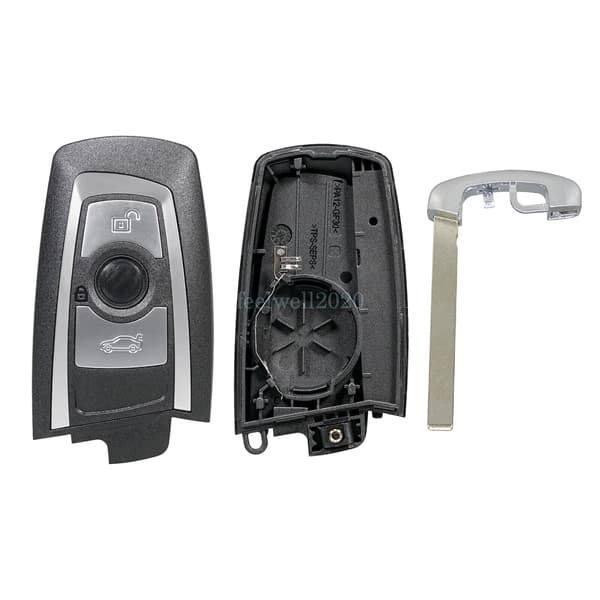 For BMW 6 Series 2012 2013 2014 2015 2016 3btn Remote Smart Key Fob Case Blade