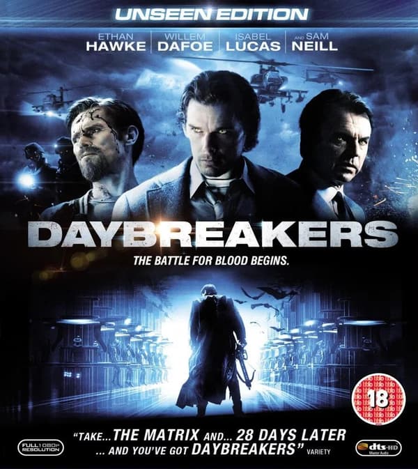 Daybreakers Unseen Edition BluRay Brand New