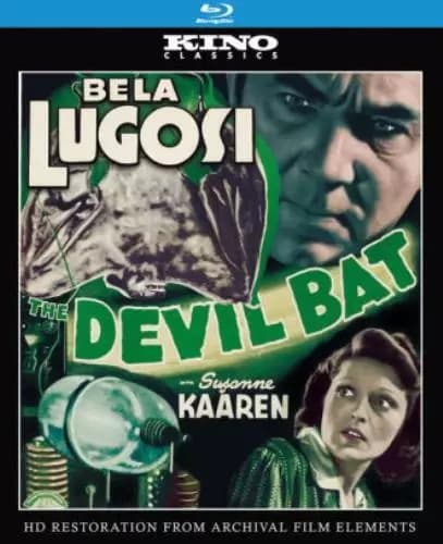 DEVIL BAT: REMASTERED EDITION Region A Blu Ray,US Import Brand New