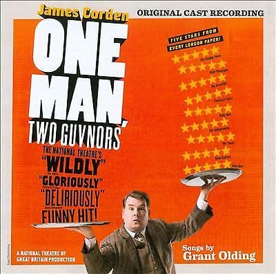James Corden's One Man, Two Guvnor's CD (2017) Pre-Owned
