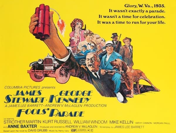 Fools Parade DVD med James Stewart