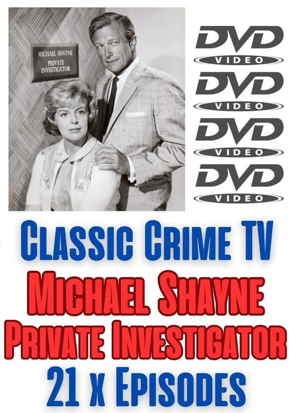 Michael Shayne: Privatdetektiv – 21 episoder (DVD)