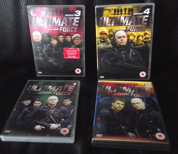 Ultimate Force Sesong 1-4 - Komplett DVD-boks