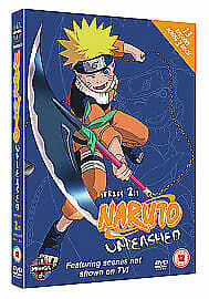 Naruto Unleashed: Series 2 - Volume 1 DVD (2007) Cert 12 3 Discs Pre-Owned Region 2