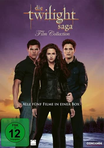 Twilight Saga Filmkolleksjon (DVD)