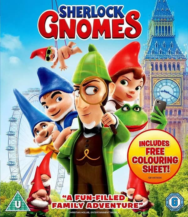 Sherlock Gnomes BluRay Brand New