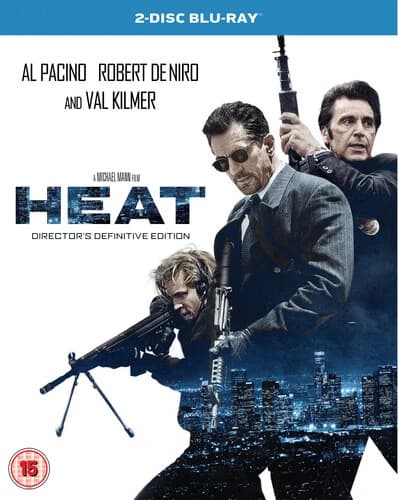 Heat DVD (2017) Al Pacino, Mann (DIR) cert 15 2 discs Brand New