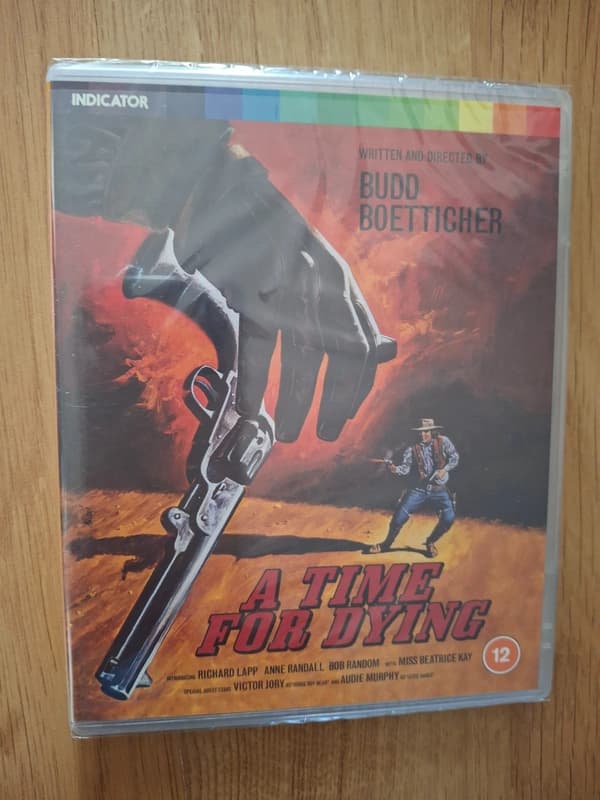 A Time For Dying Indicator Limited Edition Bluray  Brand New