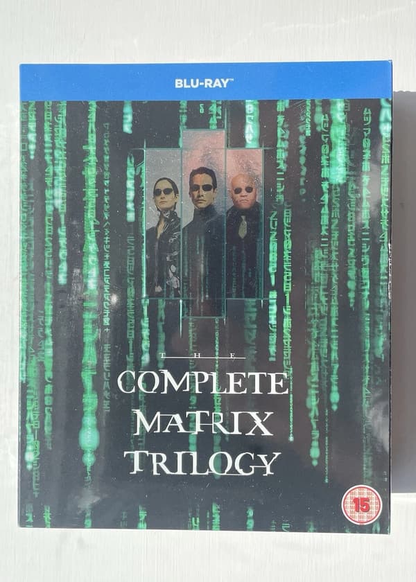 The Complete Matrix Trilogy Boxset Bluray DVD Brand New