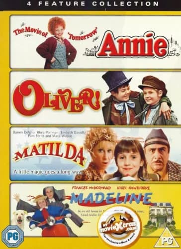 Annie, Oliver, Matilda, Madeline DVD Boxset