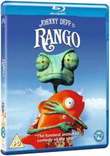 Rango Region B Blu Ray Brand New