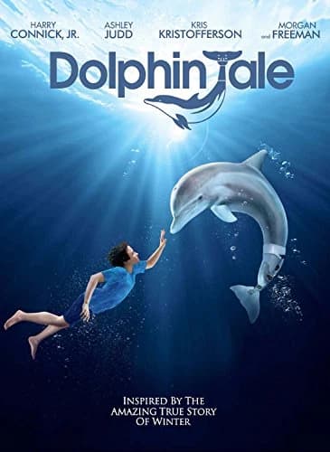Dolphin Tale DVD (2012) Morgan Freemanin kanssa