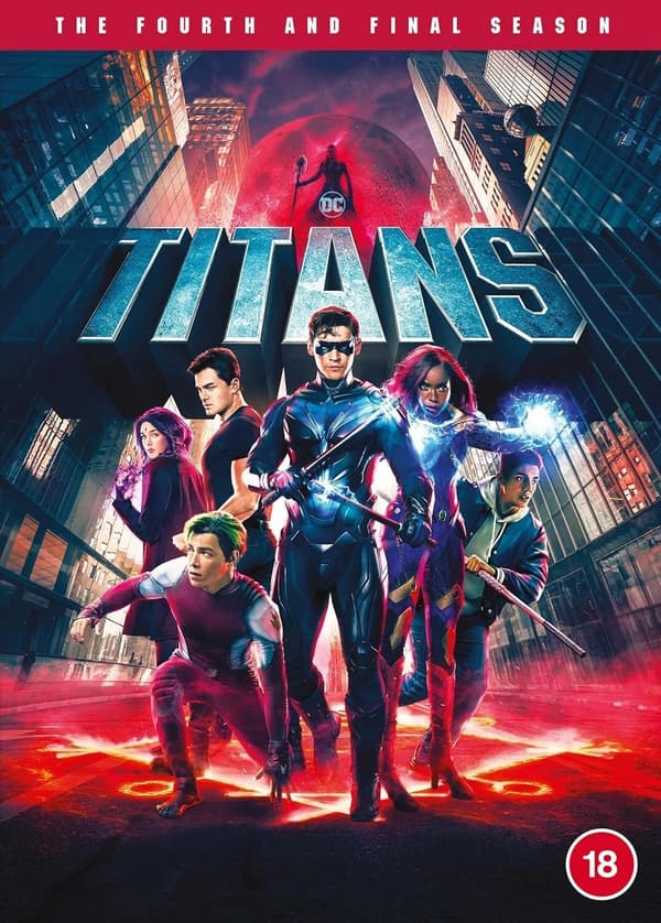 Titans: Kausi 4 DVD, suojakotelolla