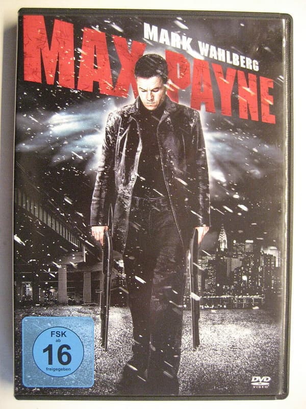 Max Payne med Mark Wahlberg DVD