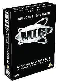 Men in Black (MIB) DVD Box Set – Filmerna 1 & 2 (4-disc)